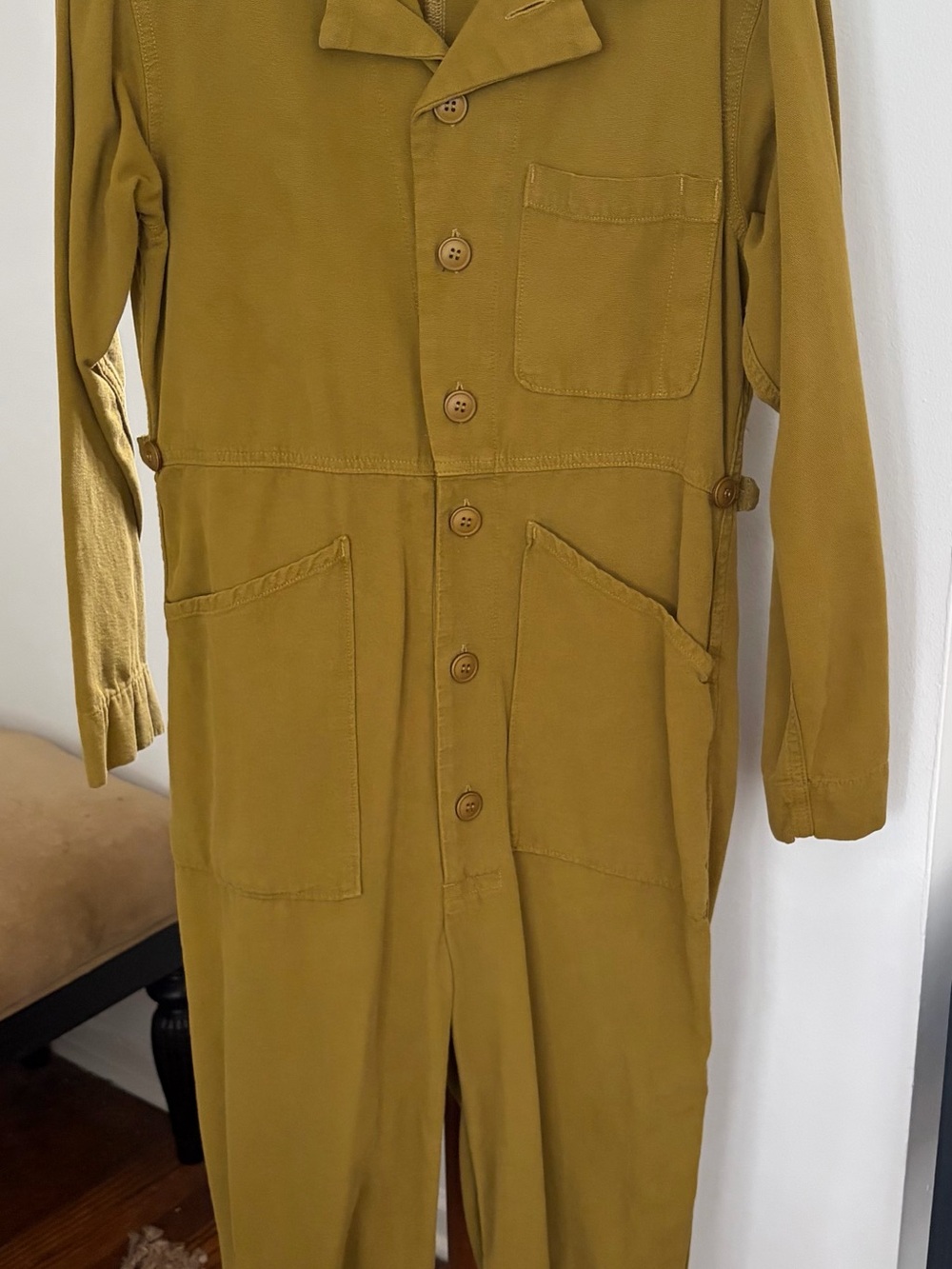 Curator SF Women’s Utility Jumpsuit in Fennel Green